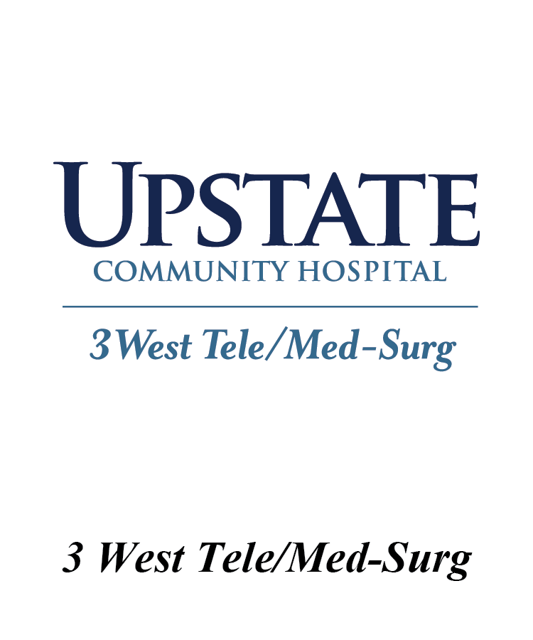 Upstate 3 West Tele/Med/Surg Logo