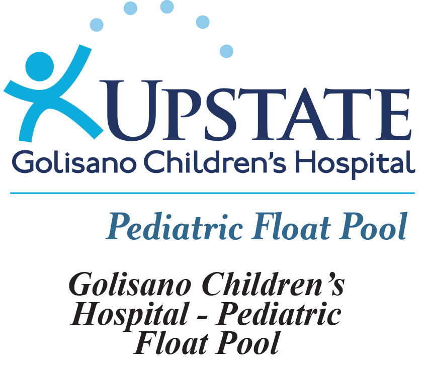 Upstate Golisano Children's Hospital Pediatric Float Pool Logo