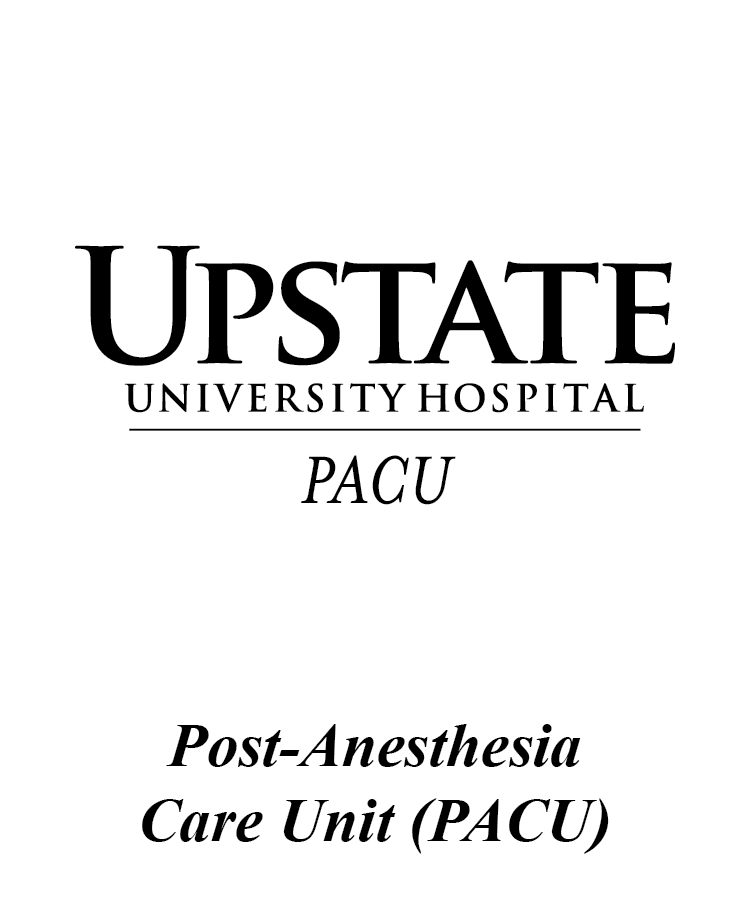 Upstate Post-Anesthesia Care Unit Logo