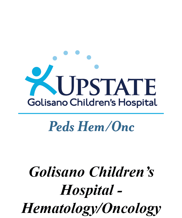 Upstate Golisano Children's Hospital Pediatric Hematology and Oncology Logo